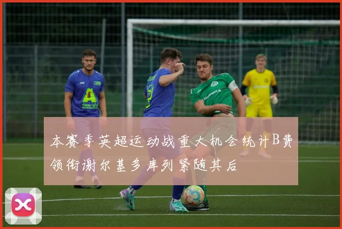 本赛季英超运动战重大机会统计B费领衔谢尔基多库列紧随其后